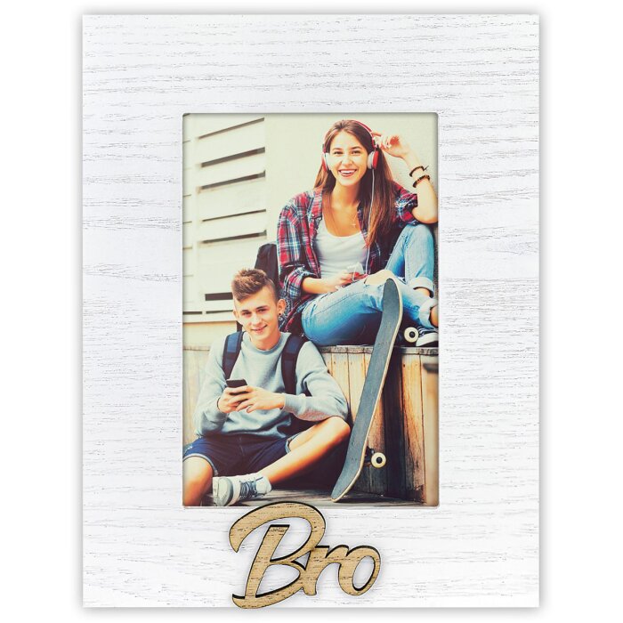 ZEP portafoto in legno Dylon 10x15 cm cornice per ritratto Bro con supporto