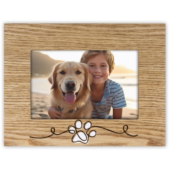 ZEP ZX664 Cornice in legno Manolo 10x15 cm effetto legno naturale