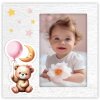 ZEP Cornice per bambini Colin in legno rosa 10x15 cm con motivo 3D a stella di peluche