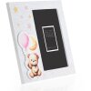 ZEP Cornice per bambini Colin in legno rosa 10x15 cm con motivo 3D a stella di peluche