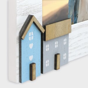 ZEP HY9464 Cornice Riviera Legno 10x15 cm Orizzontale Bianco