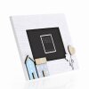 ZEP HY9464 Cornice Riviera Legno 10x15 cm Orizzontale Bianco