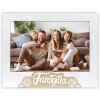 Cornice in legno ZEP 20x30 cm Famiglia con supporto e possibilità di appenderla
