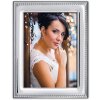 Portafoto ZEP Alessandria 13x18 cm con retro in legno argentato