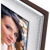 Cornice per foto ZEP Alessandria 15x20 cm con retro in legno argentato