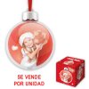 ZEP Guaina di Natale rossa con immagine 7,5x7,5 cm da appendere