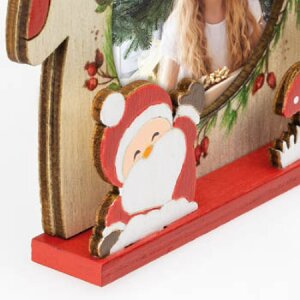ZEP Koda Una decorazione in legno con immagine 6x6cm da appendere Natale