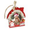 ZEP Koda Una decorazione in legno con immagine 6x6cm da appendere Natale