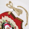 ZEP Koda Una decorazione in legno con immagine 6x6cm da appendere Natale