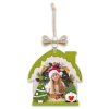 ZEP Koda C Cornice decorativa in legno 6x6 cm motivo natalizio da appendere