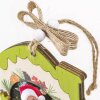 ZEP Koda C Cornice decorativa in legno 6x6 cm motivo natalizio da appendere