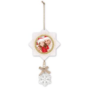 ZEP Karl C Decorazione in legno con immagine 7x7 cm da...