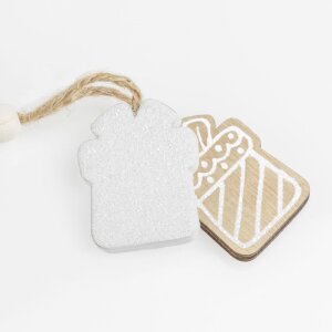 ZEP Erling A Decorazione in legno con immagine 7x7cm da...