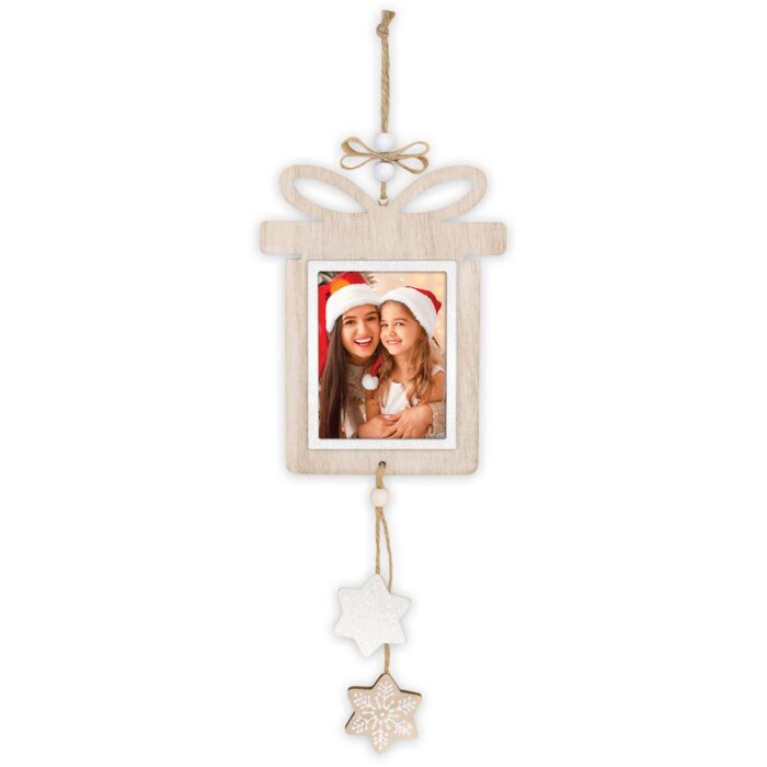 ZEP Erling B Decorazione in legno con immagine 7x9 cm da appendere