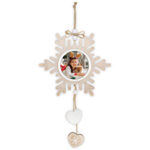 ZEP Erling C Decorazione in legno con immagine 7x7 cm da...