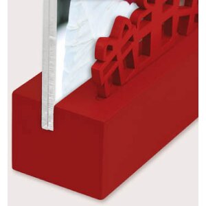 ZEP ZT465R Cornice Badia V Acrilico Legno Rosso 10x15 cm