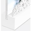 ZEP ZT648W Dobbiaco Cornice orizzontale 10x15 cm Legno acrilico Bianco