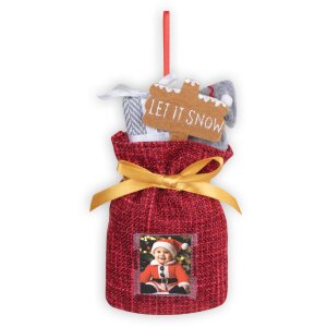 ZEP Decorazione in tessuto Aspen 9x4x16 cm da appendere con tasca per quadri 3,5x4,5 cm