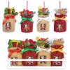 ZEP Decorazione in tessuto Aspen 9x4x16 cm da appendere con tasca per quadri 3,5x4,5 cm