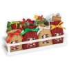 ZEP Decorazione in tessuto Aspen 9x4x16 cm da appendere con tasca per quadri 3,5x4,5 cm