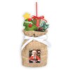 ZEP Decorazione in tessuto Aspen 9x4x16 cm da appendere con tasca per quadri 3,5x4,5 cm