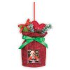 ZEP Decorazione in tessuto Aspen 9x4x16 cm da appendere con tasca per quadri 3,5x4,5 cm