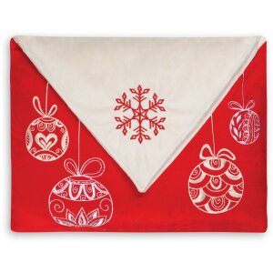 ZEP ZZY35 Neve cornice cuscino rosso beige 10x15 cm