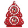 ZEP LK284 Cornice in legno Helga rossa 21x5x28 cm per 2 foto 6x6 cm