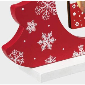ZEP LK373 Cornice in legno Lothar Red 16x4,5x19 cm per foto 6x6 cm