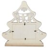 ZEP Cornice natalizia Mila in legno 10x15 cm rosso toni naturali decorazione