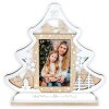 ZEP Cornice natalizia Julia in legno 10x15 cm design festivo slitta con renna