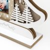 ZEP Cornice natalizia Julia in legno 10x15 cm design festivo slitta con renna