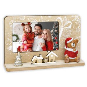 ZEP LS7546 Alpbach Cornice in legno 10x15 cm Decorazione...