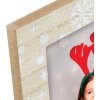 ZEP ZT6246 Portafoto in legno Siusi Decorazione natalizia 10x15 cm