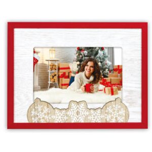 ZEP ZT3764 Cornice orizzontale in legno Vipiteno Bianco...