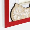 ZEP ZT3764 Cornice orizzontale in legno Vipiteno Bianco Rosso 10x15 cm