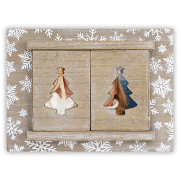 ZEP VP2264 Cornice in legno Valtellina A 10x15 cm Marrone Bianco
