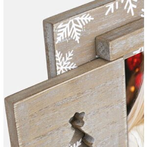 ZEP VP2264 Cornice in legno Valtellina A 10x15 cm Marrone Bianco