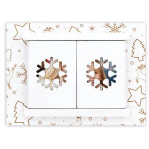 ZEP VP2364 Cornice in legno Valtellina B Bianco 10x15 cm