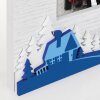 ZEP ZT8446 Cornice in legno Bormio 10x15 cm Bianco Blu