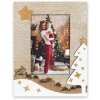 ZEP ZT3446 Sestriere Cornice in legno 10x15 cm Natale Oro