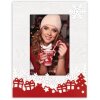ZEP Verbier ZT8346 Cornice in legno 10x15 cm Bianco Rosso Design Natalizio