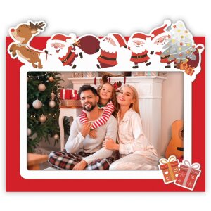 ZEP ZT2946 Cornice Cortina 10x15 cm in legno rosso design...