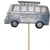 Clayre & Eef 65651 Tappo per piante in legno vintage 8x1x27 cm