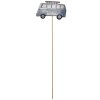 Clayre & Eef 65651 Tappo per piante in legno vintage 8x1x27 cm