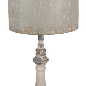 Clayre & Eef 5LMC0040 Lampada da tavolo Iron Beige...