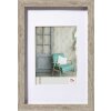 Walther Stockholm Cornice in legno 18x24 Grigio MDF Profilo a blocco Passepartout
