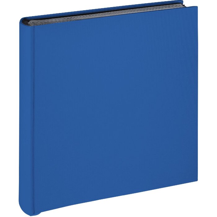 Album di design Fun blu reale 30x30 cm Album libro 100 pagine nere