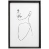 Walther NW824B Cornice in legno Silhouette 18x24 cm Nero