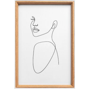 Walther Silhouette cornice in legno 18x24 cm faggio...
